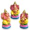 Ganesha Statue Handmade Lord Ganesh Sculpture Gajanana Ganpati Bappa Figurine for Pooja - Home Decor Hindu God Idol Good Luck & Success - Navaratri Golu Dolls (7 Inches)